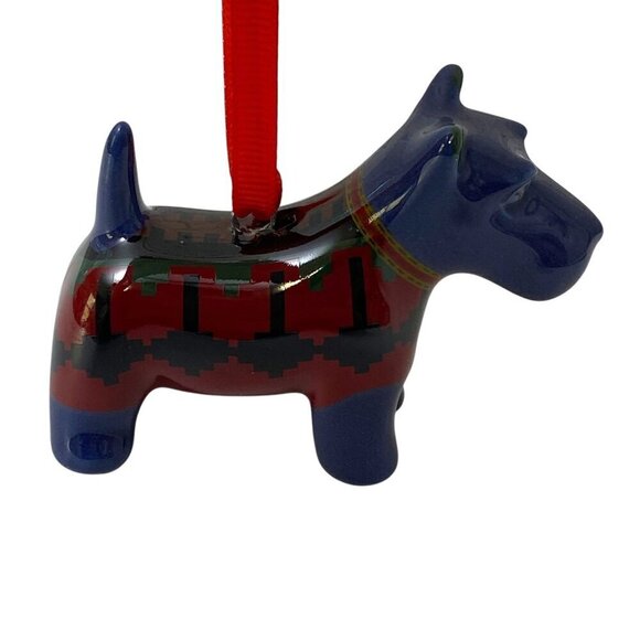 TALBOTS Christmas Ornaments Holiday Car and Dog Ceramic NWT - Picture 9 of 13